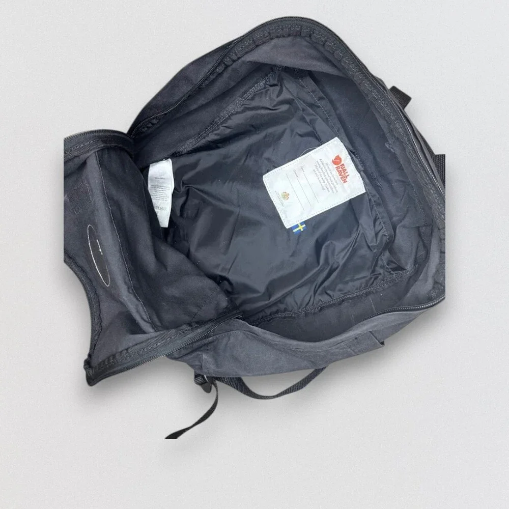 Black Everyday Laptop Travel Backpack 16L - Picture 2 of 9